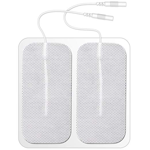 Physiotherapy Tens Electrode Pads Wire,rectangle type - Trans